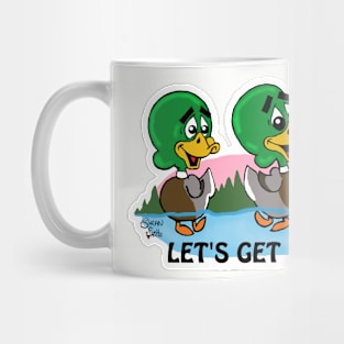 Fritts Cartoons " Let's get Quacking" Mug